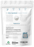 Micro Ingredients dose-potassium-chlorure-cuillere facilite le dosage précis.