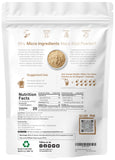 Doseur inclus Micro Ingredients maca bio pour mesures précises.