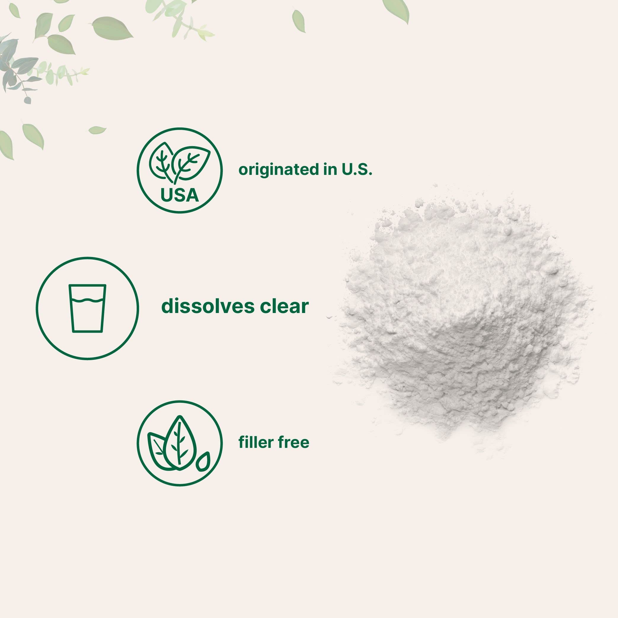 Micro Ingredients étiquette emballage 1 kg clair et informatif.