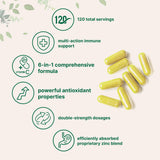 Emballage Micro Ingredients : 240 gélules, 120 portions