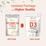 Étiquette Micro Ingredients D3 K2 2-en-1, solution simple et efficace.