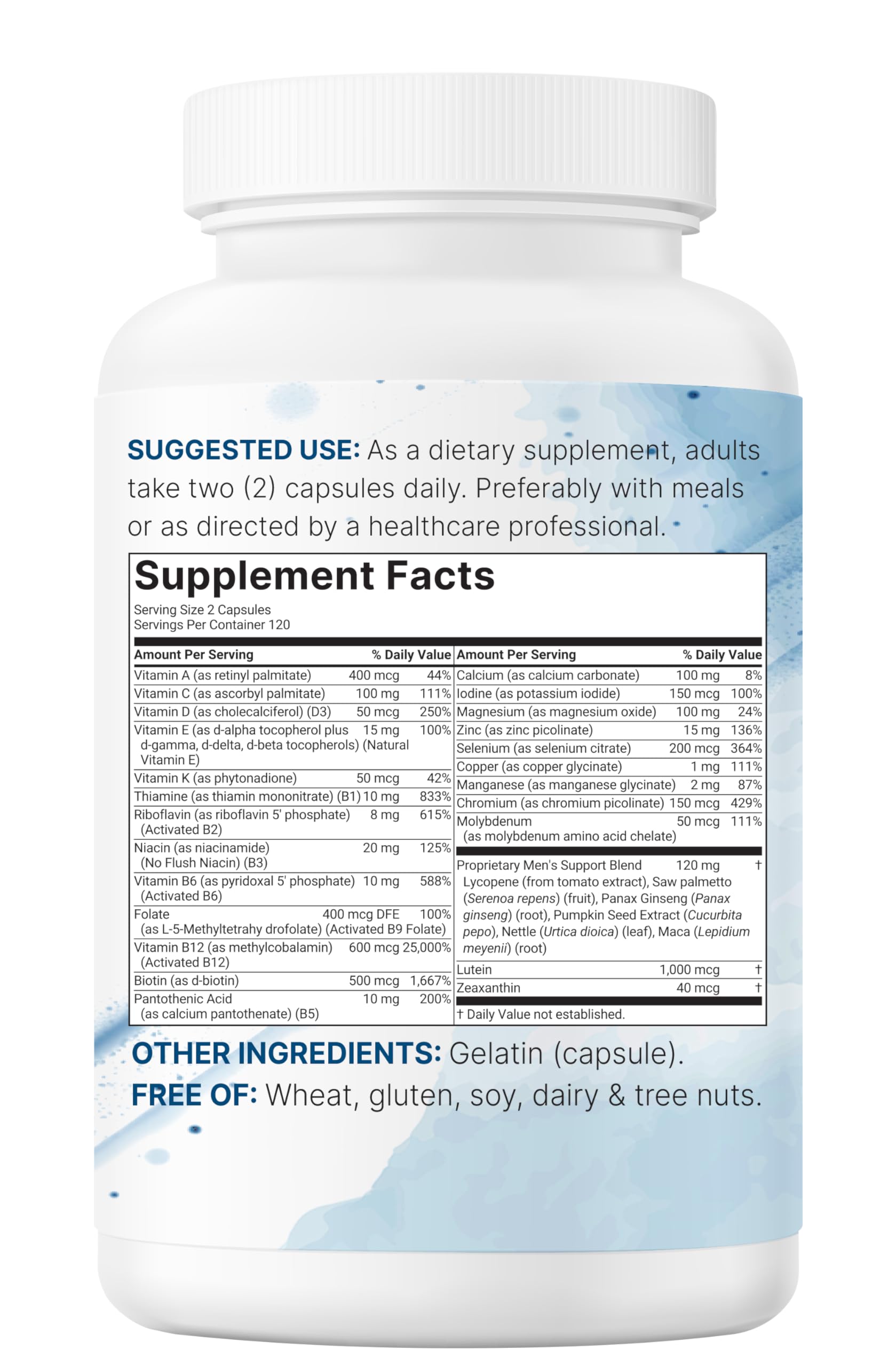 Micro Ingredients Ginseng Panax Extrait – flacon et étiquette, énergie et concentration potentielles.