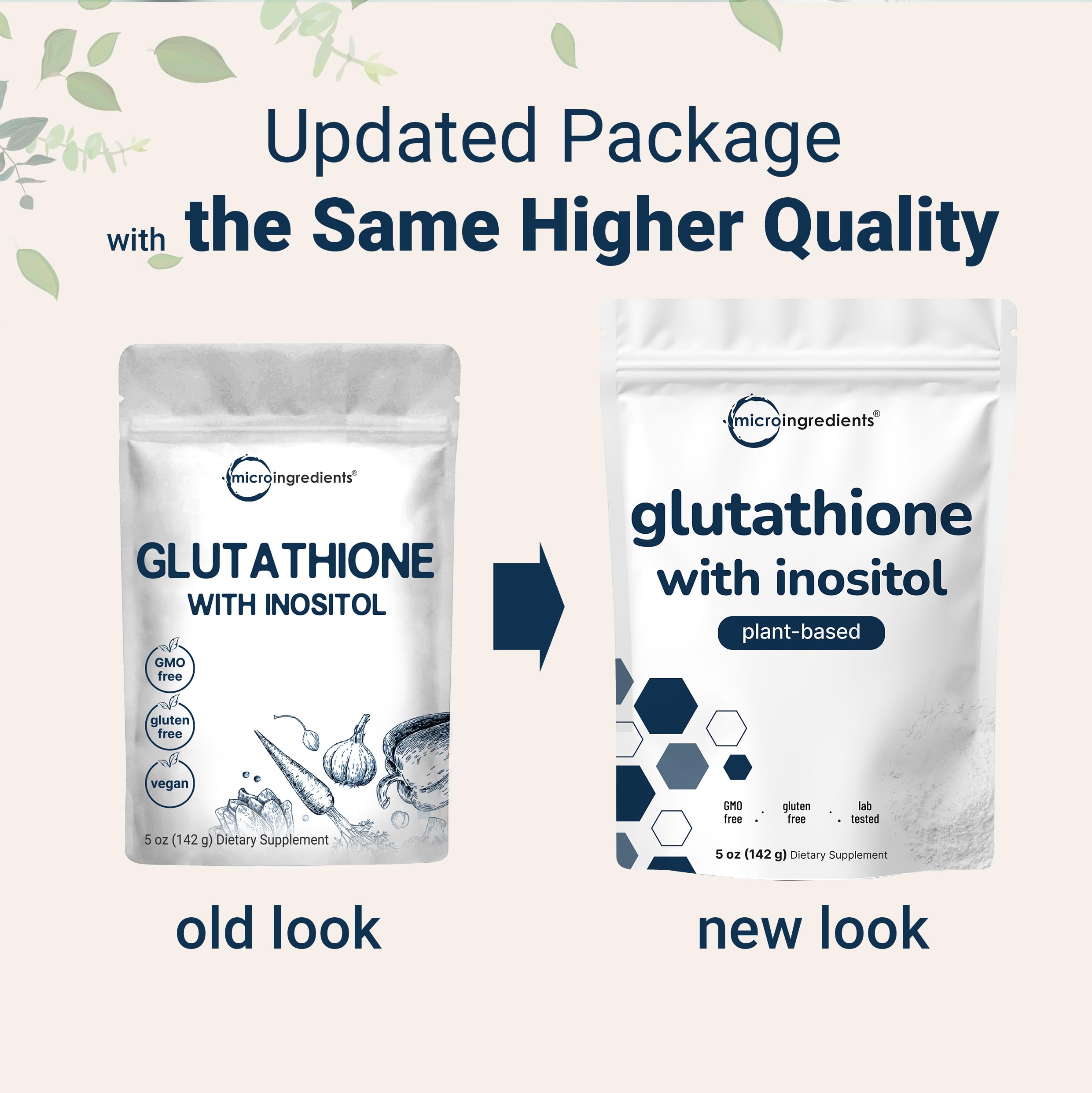 Étiquette vegan Micro Ingredients, option sans produits animaux.