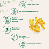 Micro Ingredients huile poisson norvégienne sauvage – source d’oméga purifiée