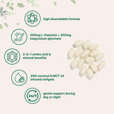 Gélules Micro Ingredients imprégnées d huile de coco MCT pour absorption douce.