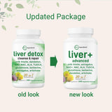 Micro Ingredients Liver Advanced+ – gélules pratiques pour une routine quotidienne.