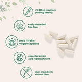 Portion de 2000 mg pour une dose élevée, Micro Ingredients.