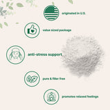 Poudre magnésium citrate Micro Ingredients sans OGM et végan.