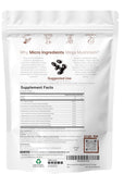 Prise journalière avec gélules Mega Mushroom et huile MCT, absorption améliorée.