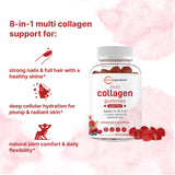 Texture moelleuse des gommes Micro Ingredients Multi Collagen faciles à mâcher.