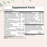 Micro Ingredients Multivitamine méthylée pour homme – capsules, apport quotidien en nutriments essentiels.
