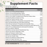 Micro Ingredients Multivitamine méthylée Pure – capsules pratiques pour une routine quotidienne.