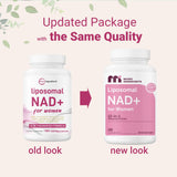 Micro Ingredients Liposomal NAD+ — capsules végétariennes faciles à avaler.