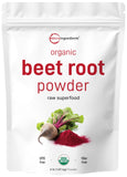 Poudre de betterave Micro Ingredients avec scoop inclus, pratique pour des portions exactes.