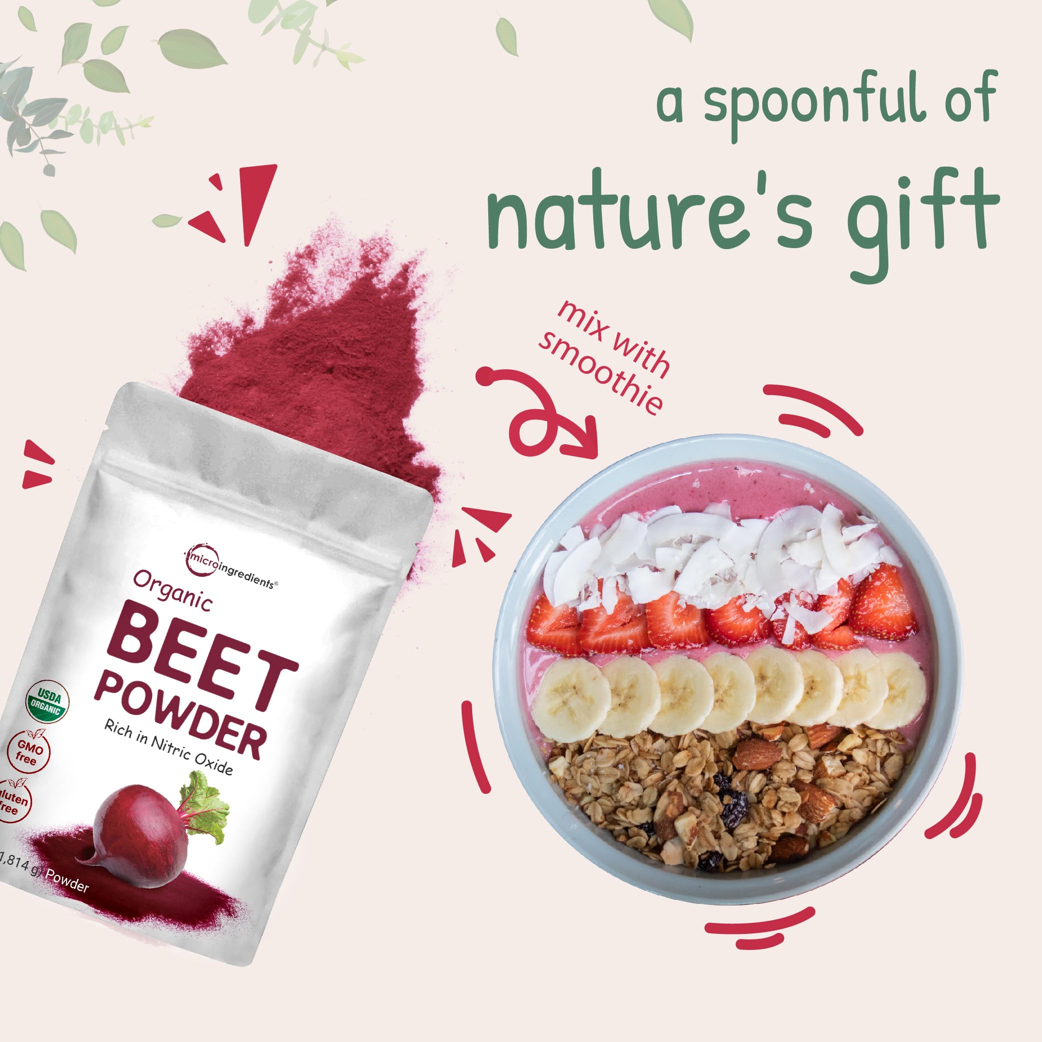 Approvisionnement Micro Ingredients en vrac pour des mois de repas.