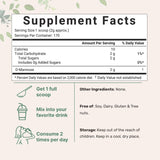 Micro Ingredients Poudre D-Mannose, mesure facile pour préparer rapidement.