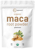 Poudre maca biologique Micro Ingredients pérou, texture fine pour smoothies.