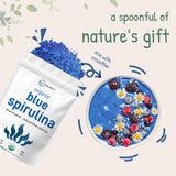 Micro Ingredients spiruline bleue au petit-déjeuner, dosage facile.