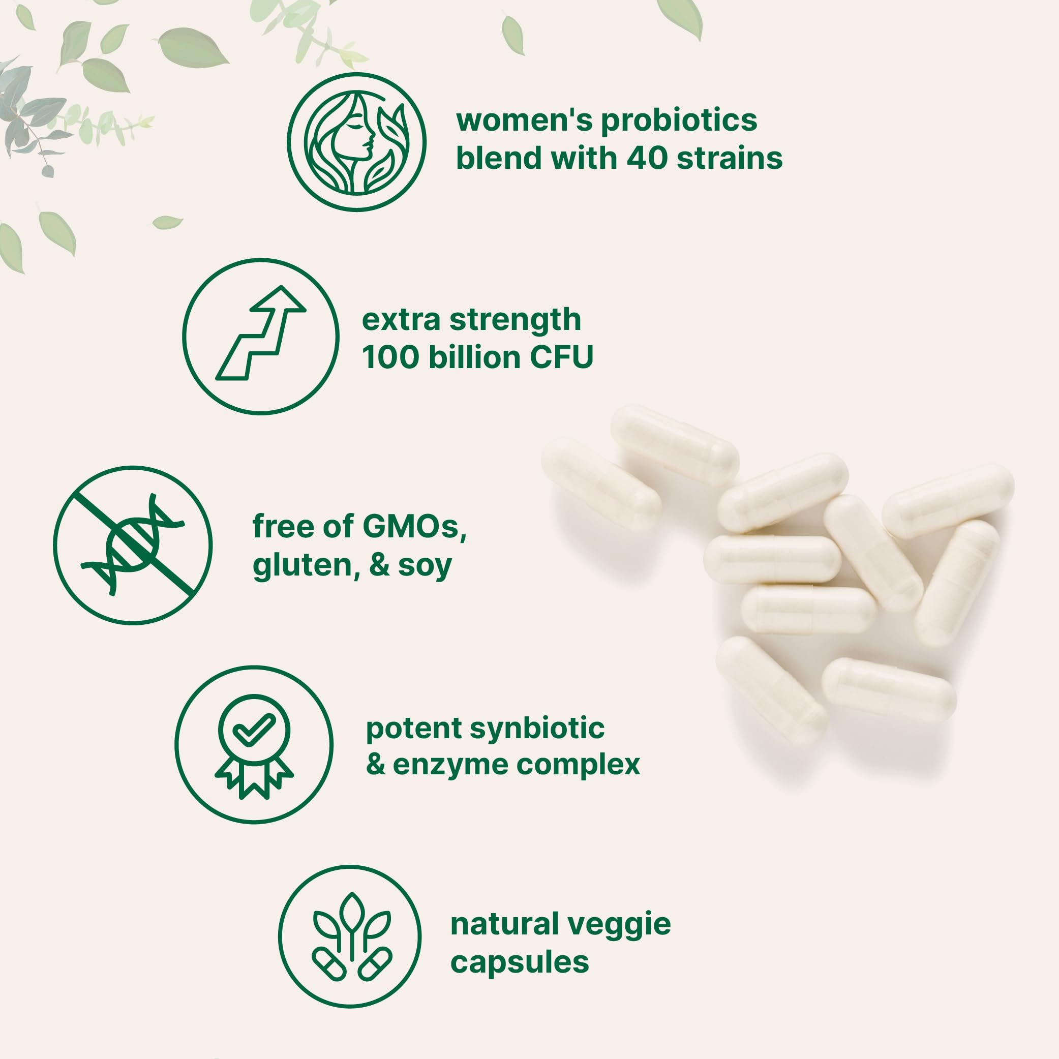 Probiotiques Micro Ingredients avec Cranberry et D-Mannose, soutien des voies urinaires et équilibre.