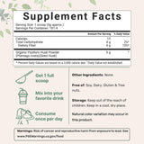 Micro Ingredients Sachet psyllium — emballage pratique pour fibres quotidiennes.