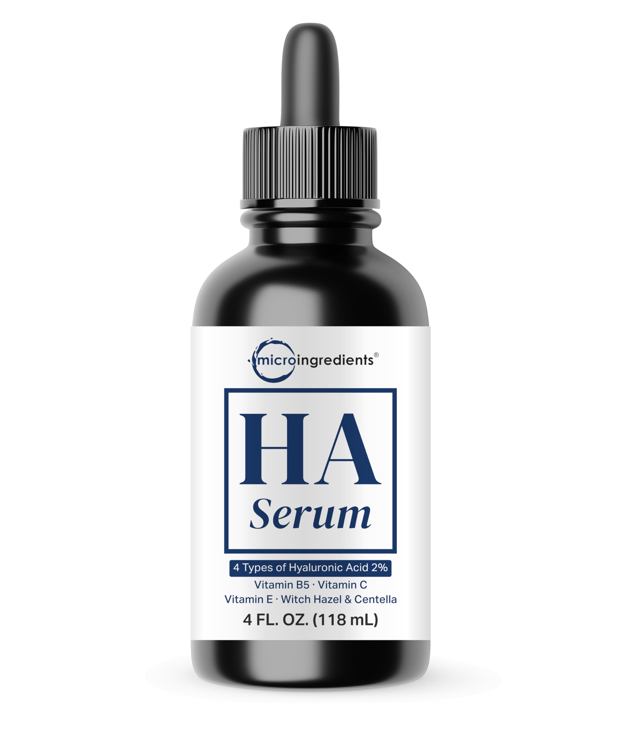 Micro Ingredients Sérum hyaluronique – aloe centella hamamélis apaisants.