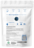 Micro Ingredients smoothie spiruline bleue, apporte une couleur lumineuse sans odeur.