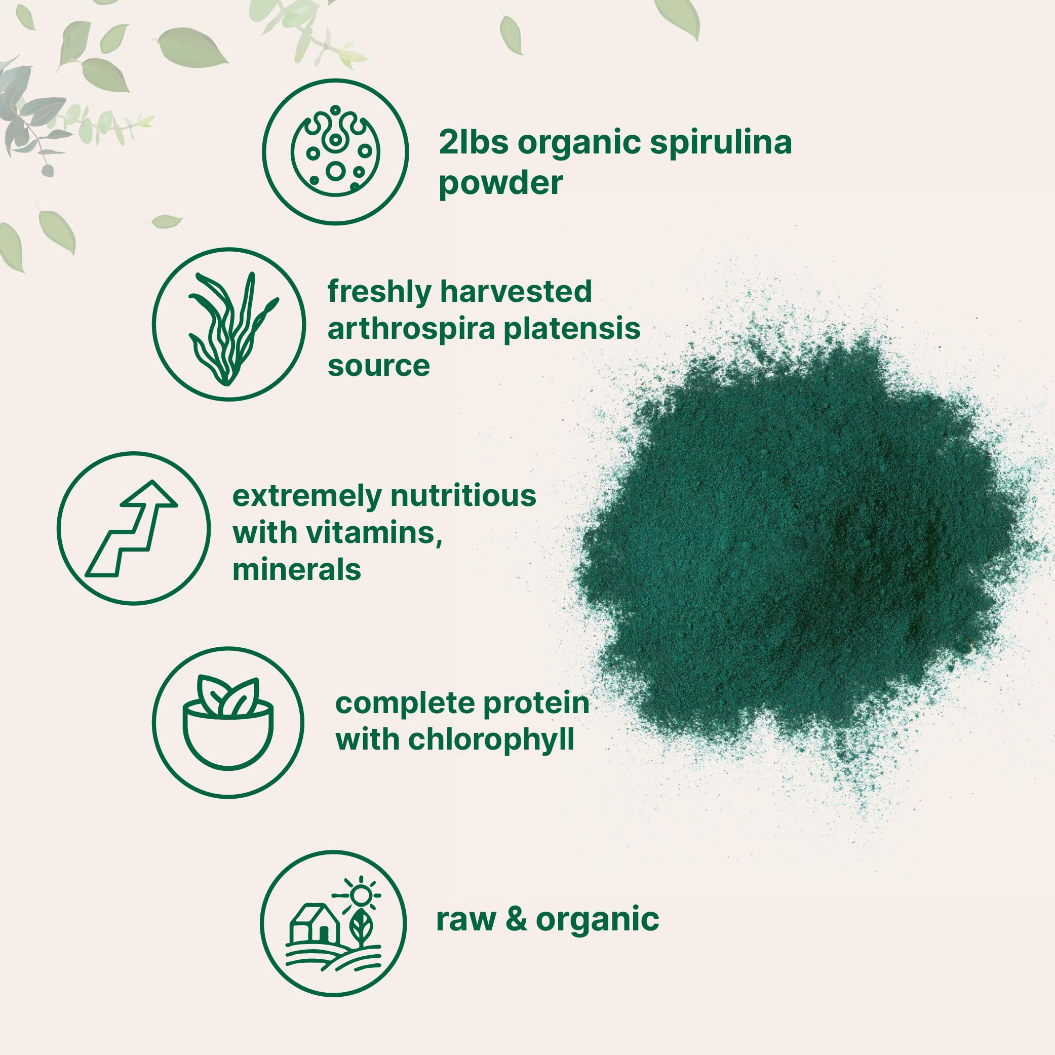 Doseuse spiruline Micro Ingredients pratique et précise