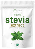 Micro Ingredients Stevia Poudre pure organique 8oz dans flacon