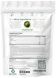 Micro Ingredients Super Greens scoop – dosage précis pour des résultats constants.