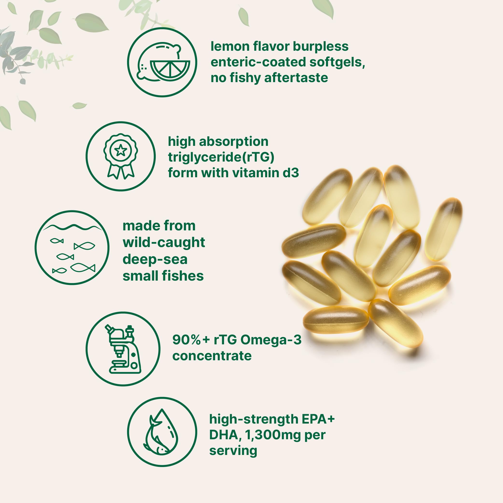 Micro Ingredients Supreme Omega-3: étiquette affichant contrôle qualité par laboratoire tiers.