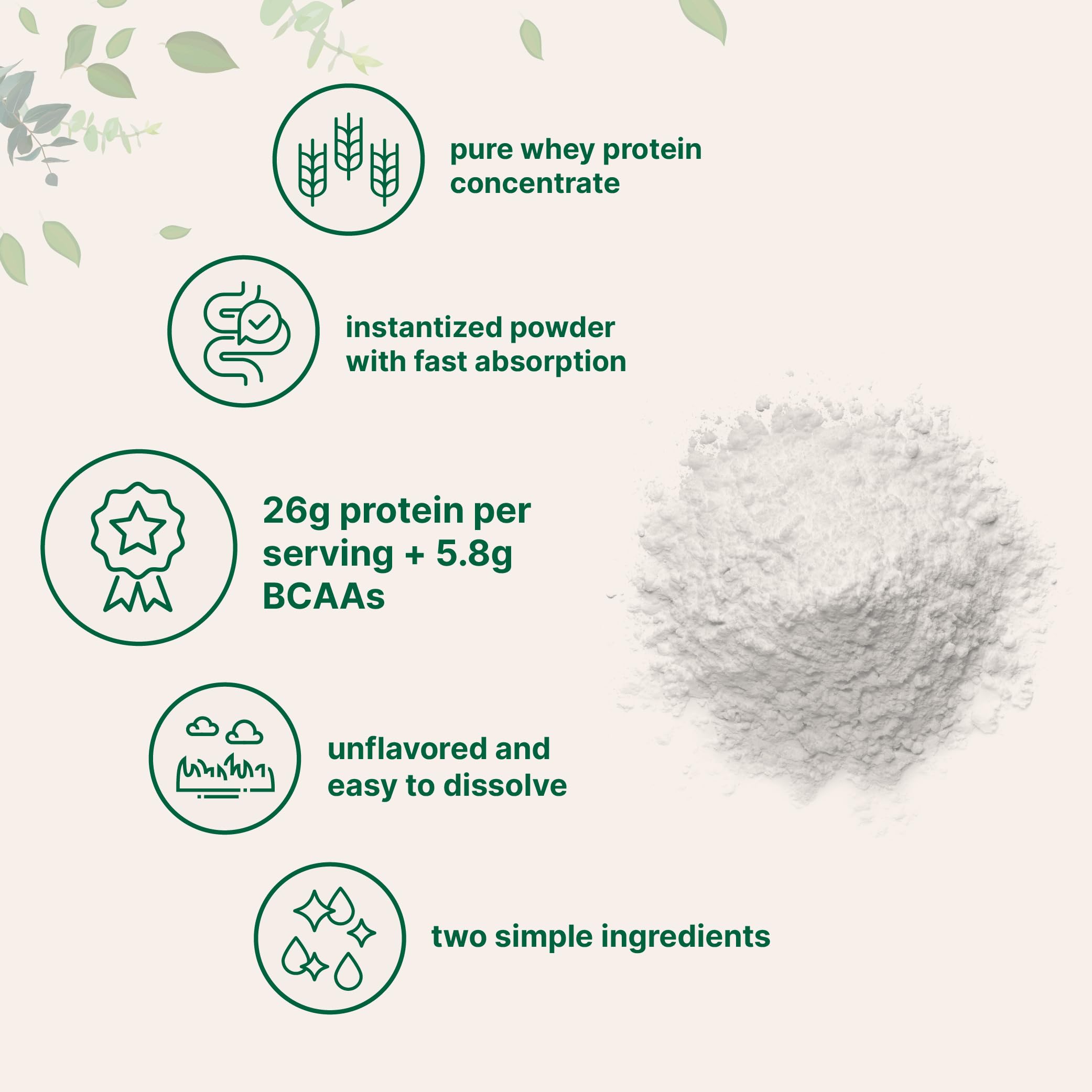 Micro Ingredients protéine whey instantanée dans l'eau, mélange facile et rapide