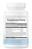 Micro Ingredients Zinc Carnosine 75mg, logo CGMP et tests tiers affichés pour la qualité.