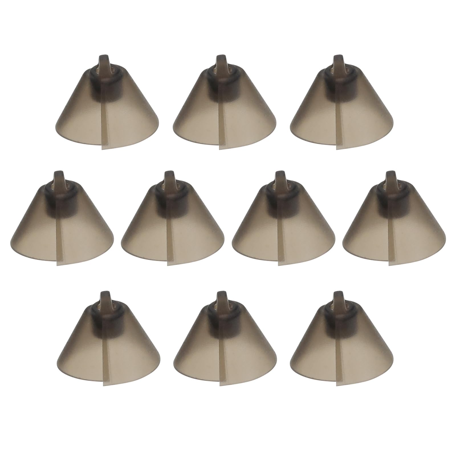 Domes Micro Traders transparents pour aides auditives, confort durable et remplacement facile.