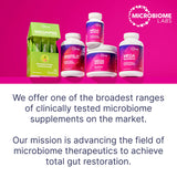 Gobelet-prebiotique-fruité MegaPre pour hydratation et équilibre intestinal.