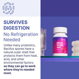 Bouteille MegaSporeBiotic Microbiome Labs: 30 portions pour adultes