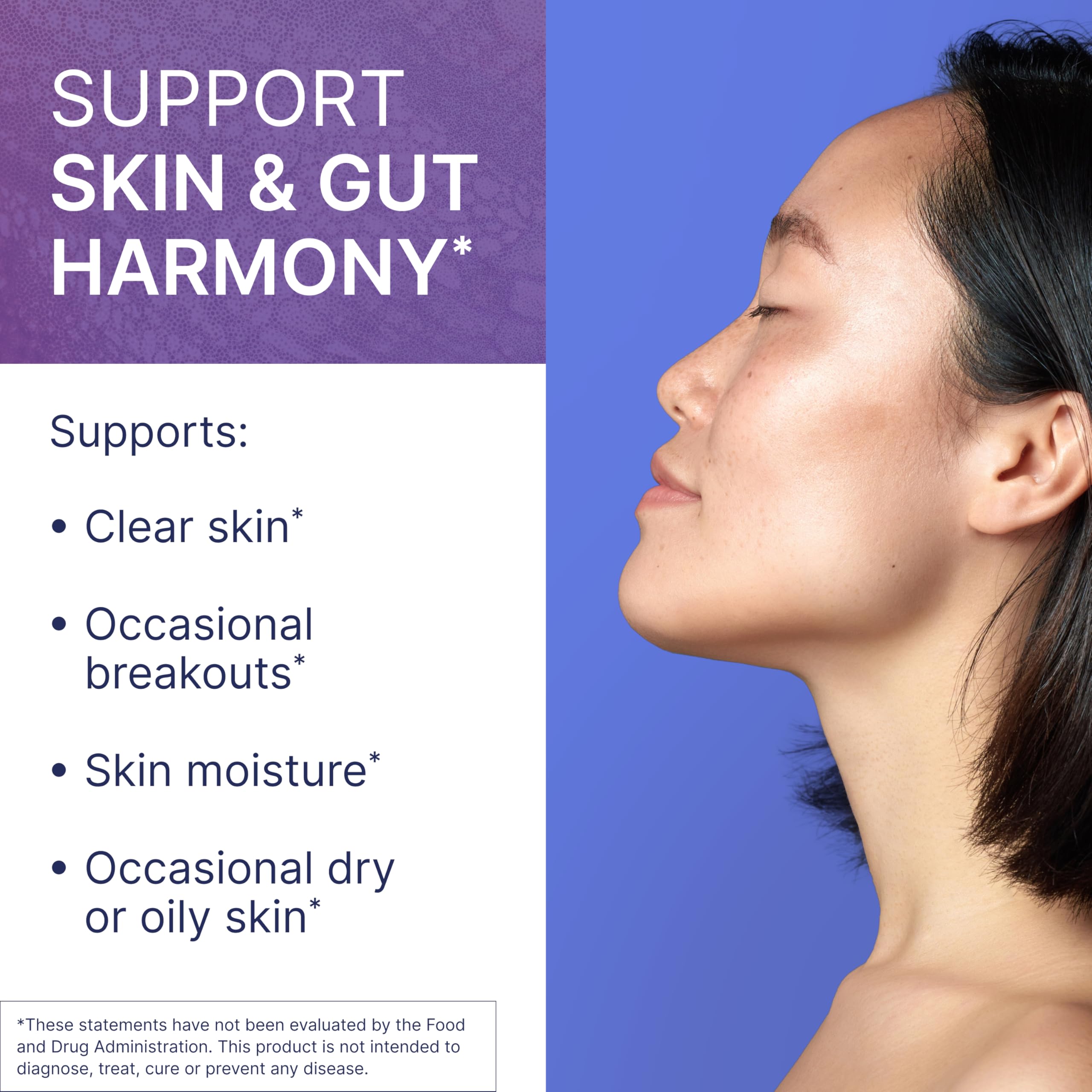 SereneSkin Microbiome Labs — emballage clair et élégant du produit