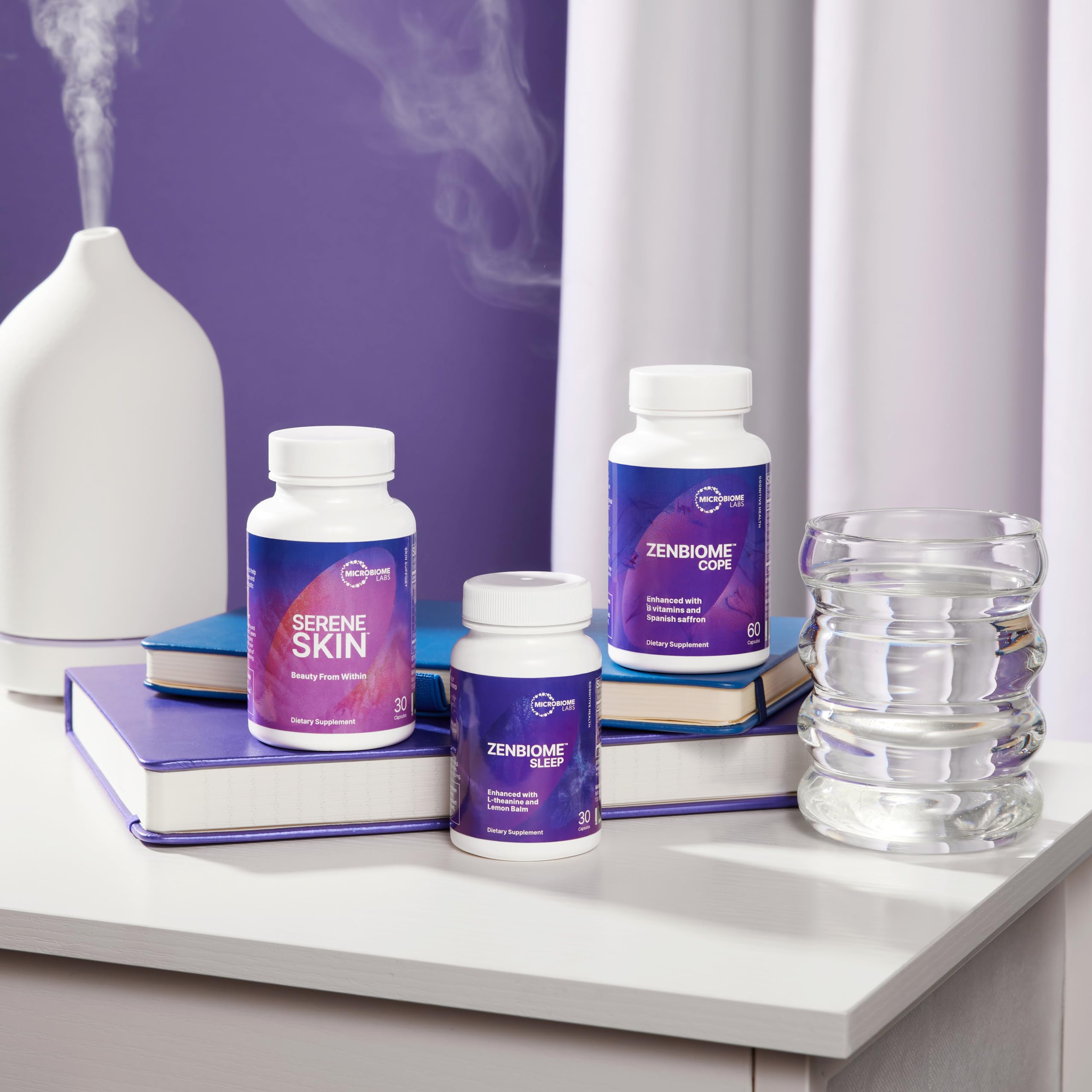 Zenbiome COPE – etiquette claire, posologie et ingrédients principaux.