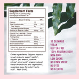 Gommes Microjoy Elevate sans additifs artificiels et faible sucre.