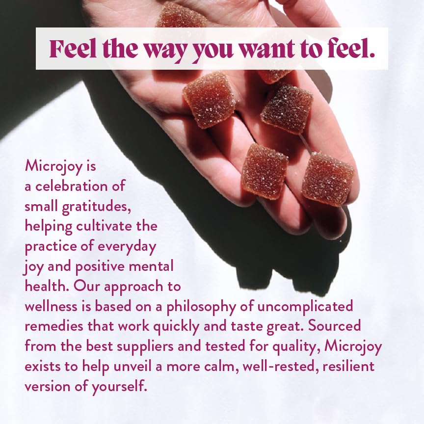 Utilisation quotidienne des gommes Microjoy Elevate pour le bien-être.