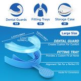 Garde dentaire Mictaning : plateau de moulage inclus pour ajustement facile