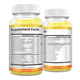 Migcopat Gommes femmes, calcium, iode et magnésium pour les os et la vitalité.