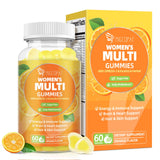 Migcopat Gommes pour femmes avec Omega-3 en bouteille, soutien cœur et énergie.