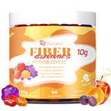 Gommes Migcopat – 10 g de fibres par portion, flacon pratique.