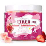 Migcopat Gommes fibres digestives en bouteille, soutien digestif pratique.