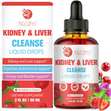 Migcopat gouttes detox-bouteille : soutien quotidien des voies d’élimination.