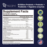 Migcopat Probiotiques, capsules visibles, facilité d'utilisation quotidienne.