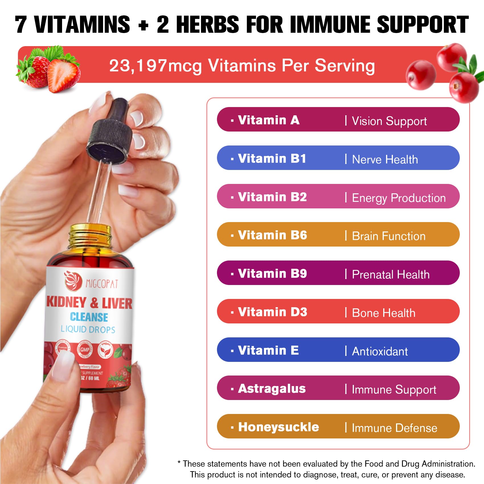 Migcopat vitamines-essentielles-7 : soutien immunitaire et énergie naturelle.