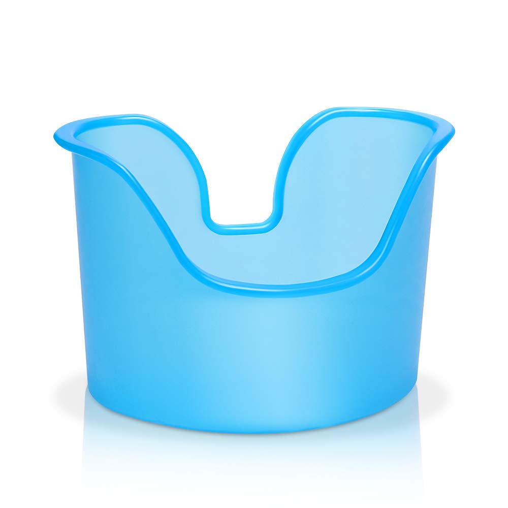 Migleo bassin-lavage-oreille-ergonomie: design ergonomique pour un lavage précis et confortable.