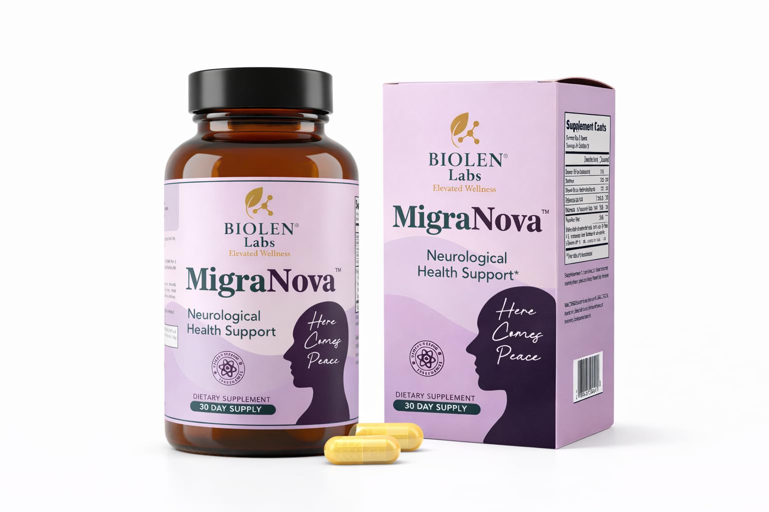 MigraNova bouteille: présentation du produit et sa commodité pour le quotidien.