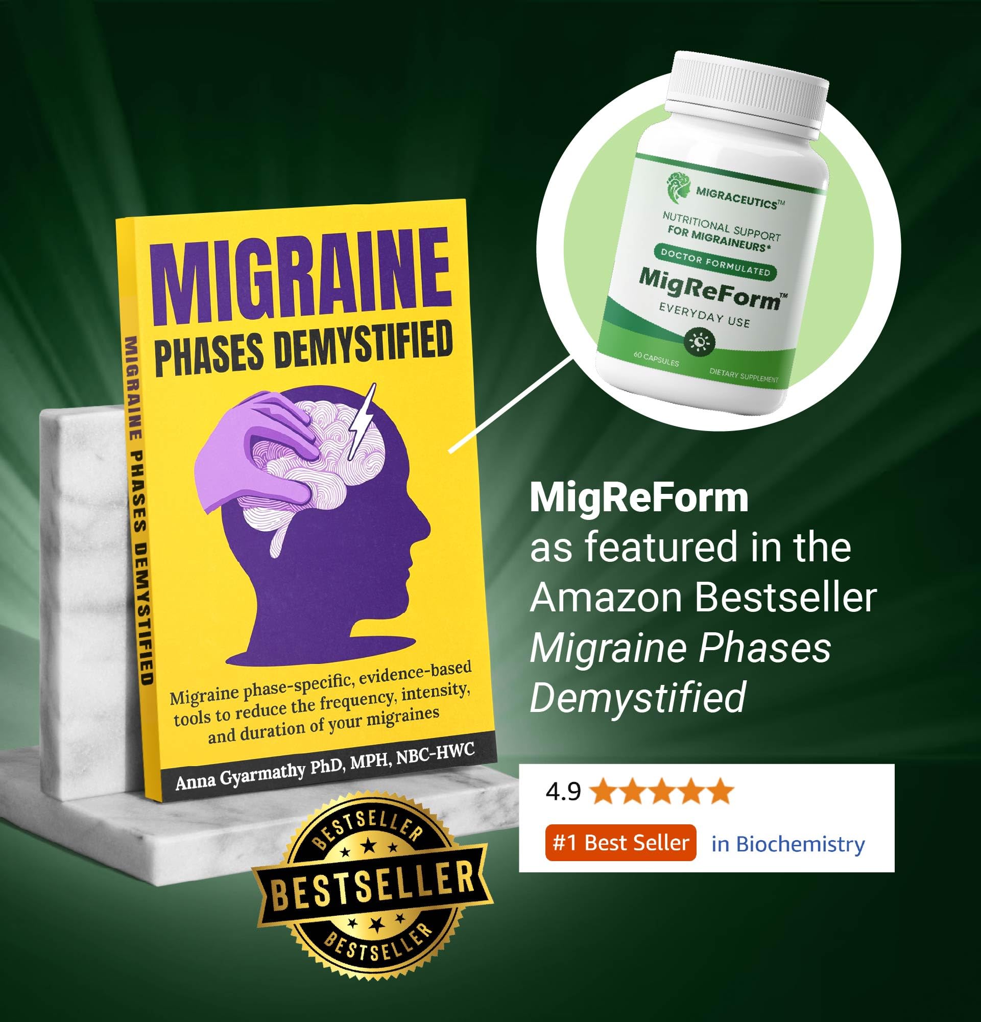 MigReForm — Capsule quotidienne facile à intégrer dans la routine migraine.